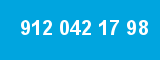912 042 17 98 912 042 17 98